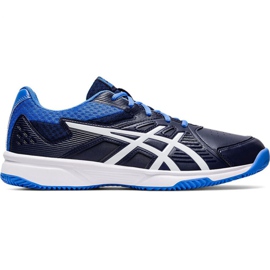 Schuhe Asics Court Slide Clay M 1041A036-408 weiß marineblau blau