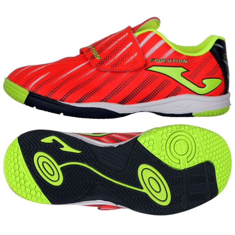 Joma Evolution 2007 In Jr.EJW.M2007.IN Fußballschuhe rot schwarz rot