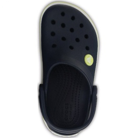 Crocs Crocband Clog K Jr. 204537 42K Schuhe schwarz marineblau grün