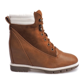 Isolierte Holzkeile CN865 Camel braun