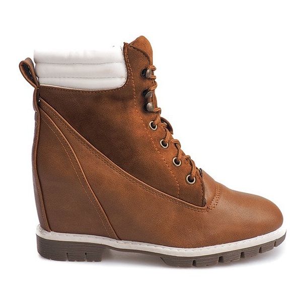 Isolierte Holzkeile CN865 Camel braun