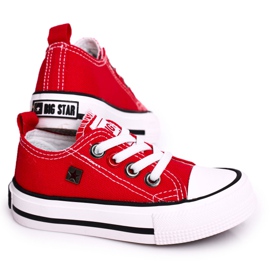 Klassisch niedrige Sneakers für Kinder Big Star HH374092 Rot ['rot']