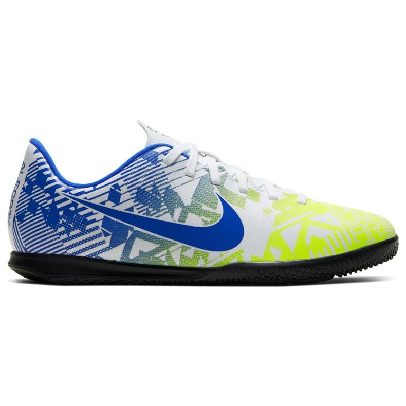 Nike Mercurial Vapor 13 Club Njr Ic Junior CV9352 104 Fußballschuhe weiß blau mehrfarbig