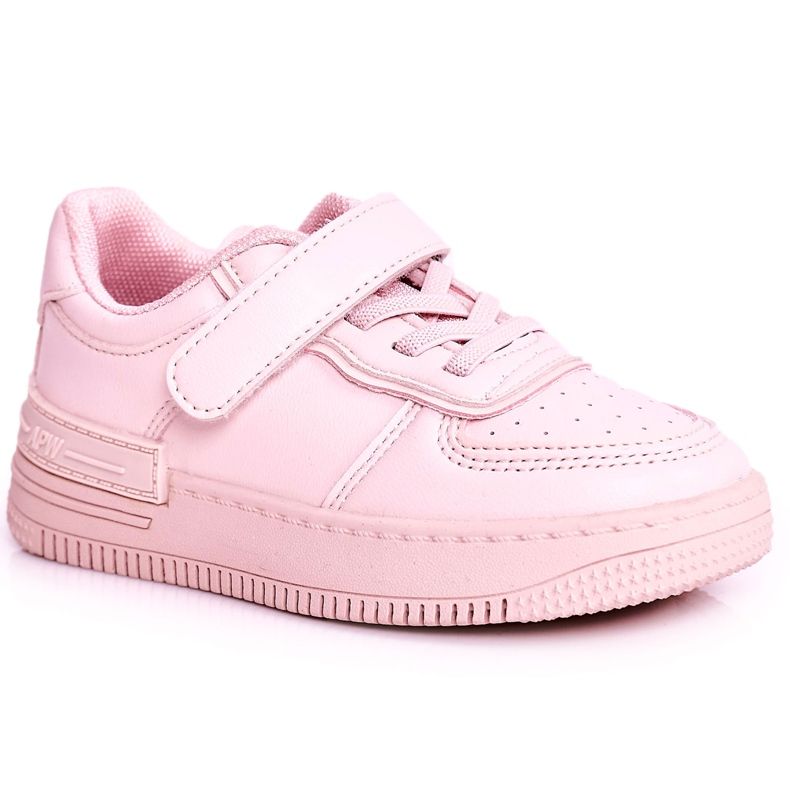 Apawwa Kinder Sportschuhe mit Klettverschluss Pink Airy rosa