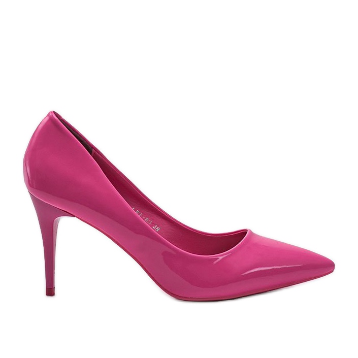 Rosa Pumps an einer Anstecknadel LEI-83 Pink