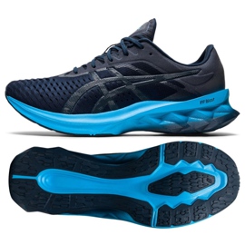 Asics Novablast M 1011A681-402 Schuhe marineblau blau