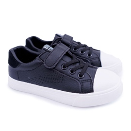Kinder Sneaker mit Klettverschluss Big Star DD374108 Schwarz ['schwarz']