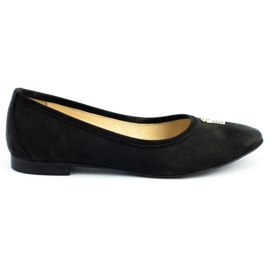 Neścior Damen Ballerinas 077 schwarz