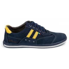 ABIS Herrenschuhe 1801N marineblau navy blau