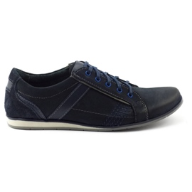 KOMODO Herrenschuhe 854 Granat marineblau