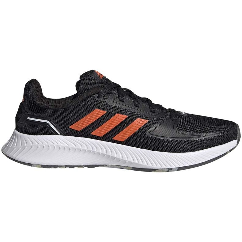 Adidas Runfalcon 2.0 K Kinderschuhe schwarz und orange FY9500