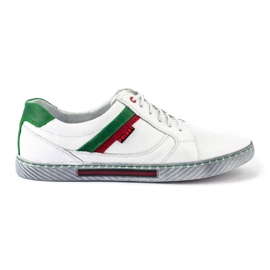 Polbut J47 weiße Herrenschuhe