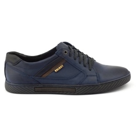 Polbut Herrenschuhe J47 marineblau navy blau
