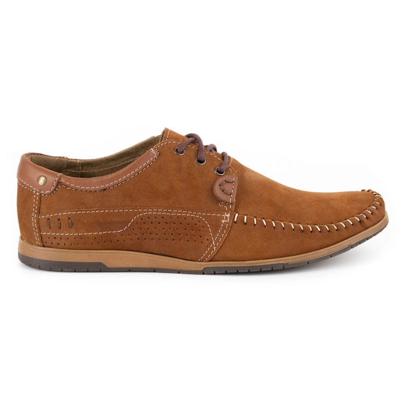 KOMODO Schuhe Herren Mokassins 875 camel mehrfarbig orange