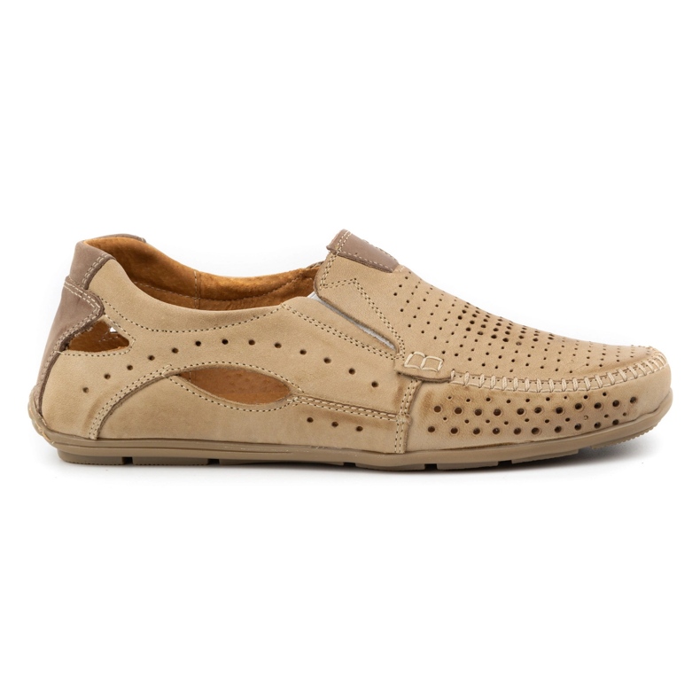Mario Pala Herrenschuhe Mokassins 901 Sommer beige