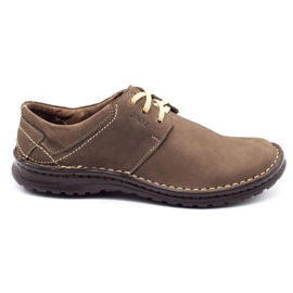 Joker Herren Lederschuhe 229 oliv mehrfarbig khaki