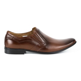 Lukas Herren formelle Slipper 284 braun