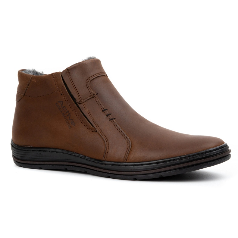 Polbut Herren Winterschuhe 381 braun