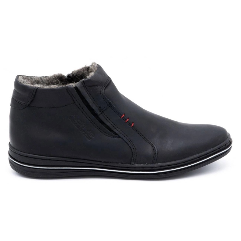 Polbut Herren Winterstiefel schwarz 381