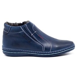 Polbut Herren Winterschuhe 381 marineblau
