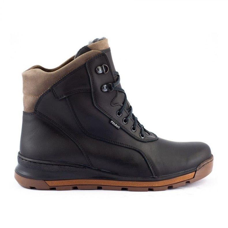 Polbut Herren Winterschuhe J63s schwarz