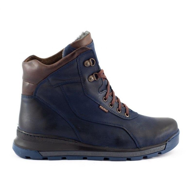Polbut Herren Winterschuhe J63s marineblau navy blau