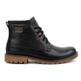 Mario Pala Schwarze Winterstiefel 754