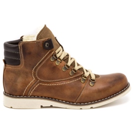KOMODO Braune Winterstiefel 733