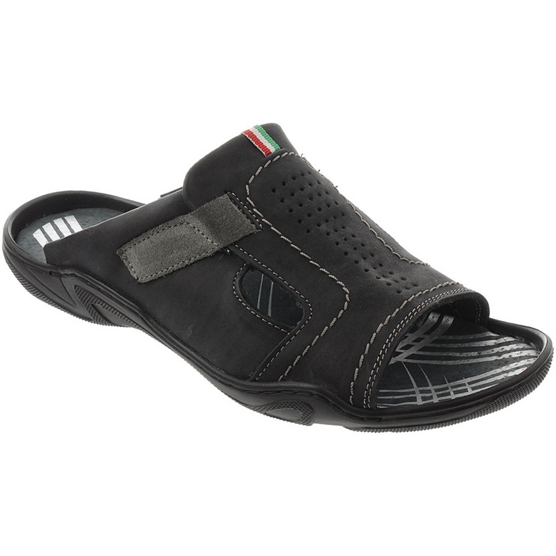 Schwarze Herrenschuhe 307