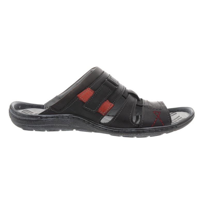 324 schwarze Herrenpantoffeln