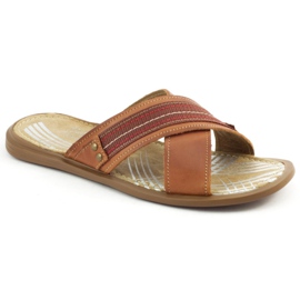 Herrenpantoffeln 330 braun