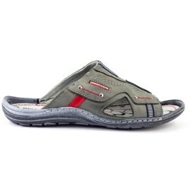 334GT graue Hausschuhe für Herren