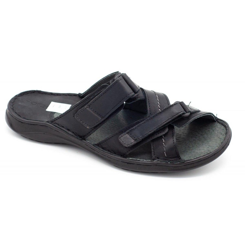 Polbut Schwarze SA06 Herrenschuhe