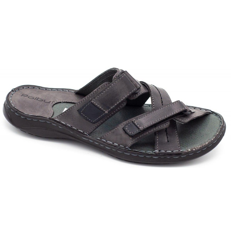 Polbut Graue SA06 Herrenschuhe