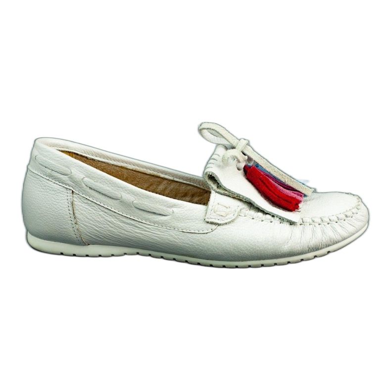 Lewski Damen Slipper 2673 white pearl weiß