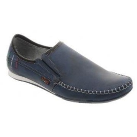 Lemar Marineblaue Slipper für Herren 911