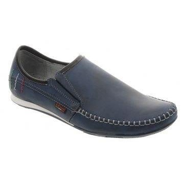 Lemar Marineblaue Slipper für Herren 911 navy blau