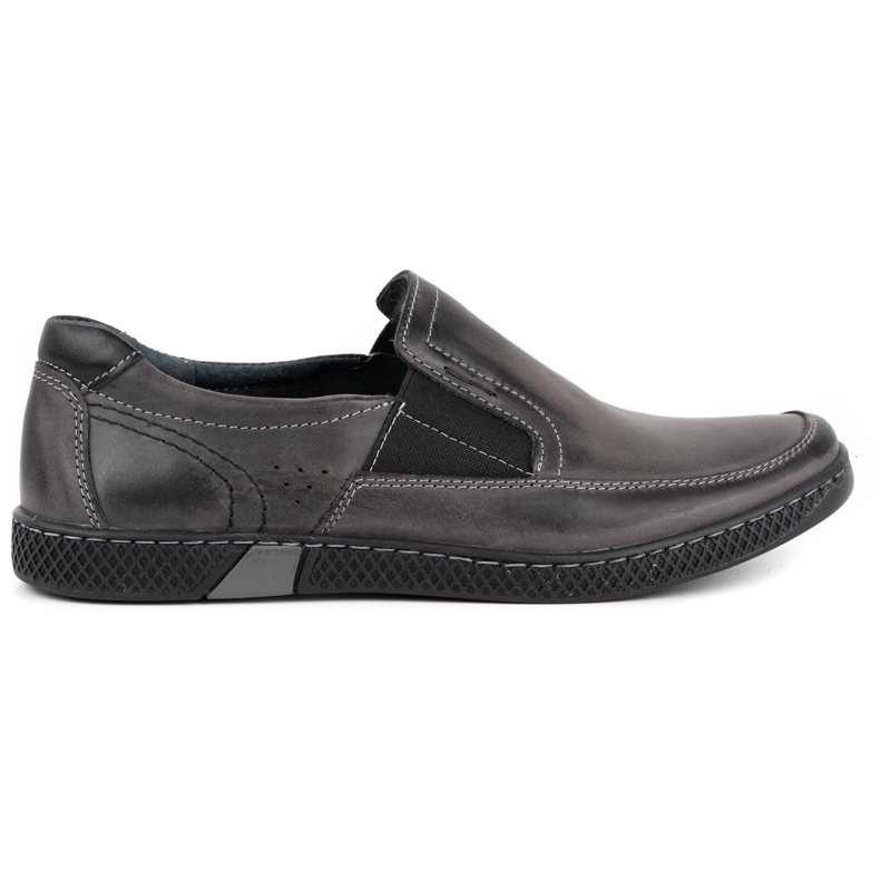 KOMODO Graue Herren-Loafer 912