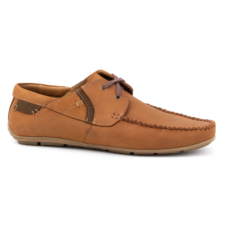 Olivier Herren Leder Loafer 297 braun