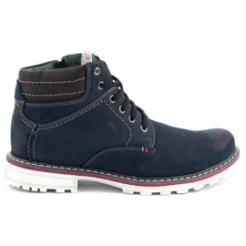 ABIS Warme Herrenschuhe 197 marineblau