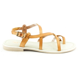 Dolce Pietro Braune Sandalen 2095