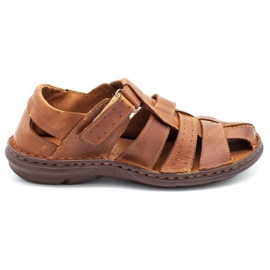 Polbut Sandalen 211 Kamel orange
