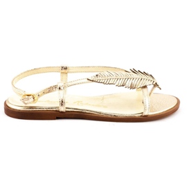 Damensandalen 621 Gold golden