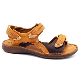 Polbut SA04 rote Sandalen orange