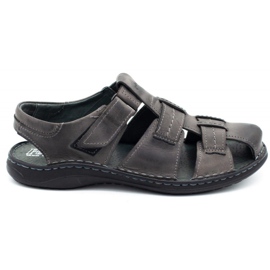 Polbut Graue SA07 Sandalen