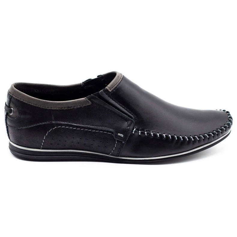 KOMODO Leder Herrenschuhe 847 schwarz