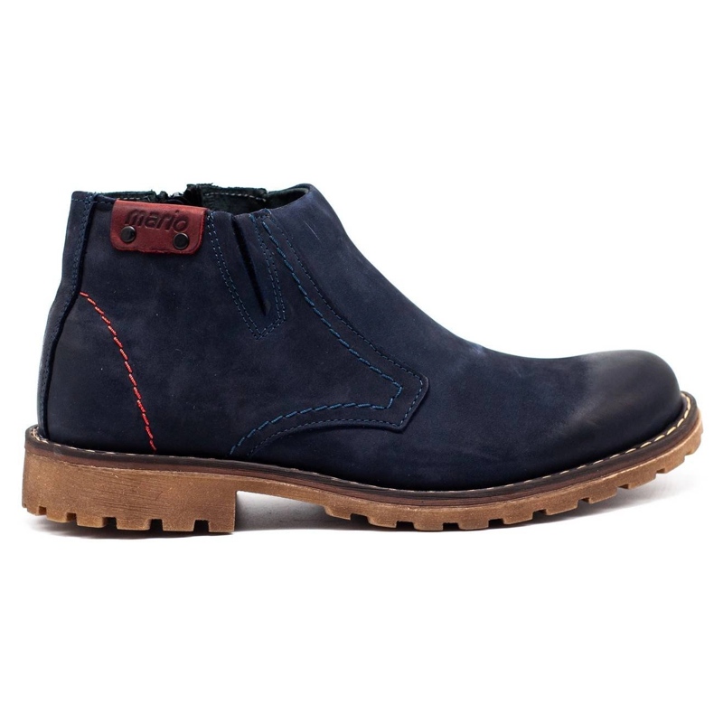 Mario Pala Schneestiefel 815 marineblau