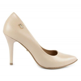 Saway Damen High Heels 2333 Cappuccino beige