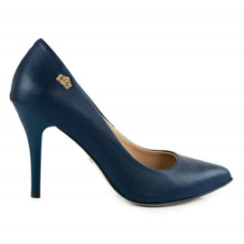 Saway Damen High Heels 2333 Marineblau navy blau navy blau