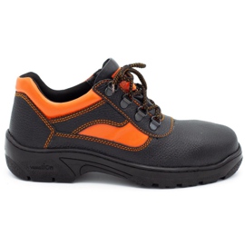 ŁUKPOL Herren Kurzschuhe mit Zehenkappe schwarz